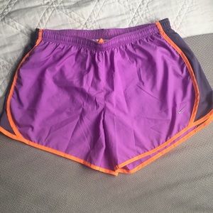 Nike Neon Dri-Fit Running Shorts